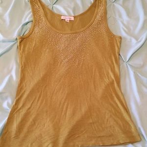 🍍4 for $20 Calvin Klein Rhinestone Tank Top green